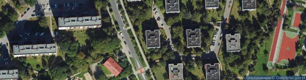 Zdjęcie satelitarne Osiedle Tysiąclecia os.