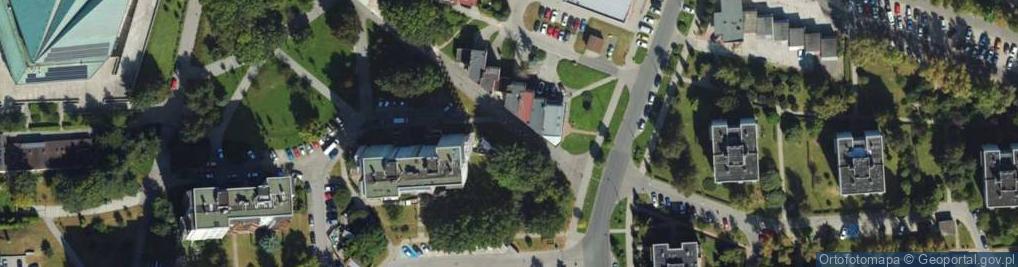 Zdjęcie satelitarne Osiedle Tysiąclecia os.