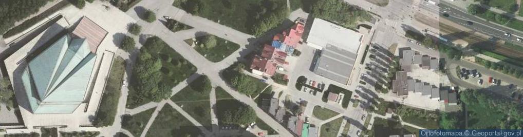 Zdjęcie satelitarne Osiedle Tysiąclecia os.