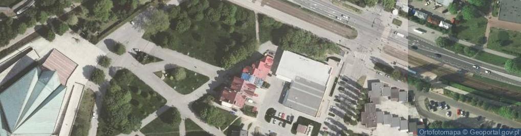 Zdjęcie satelitarne Osiedle Tysiąclecia os.
