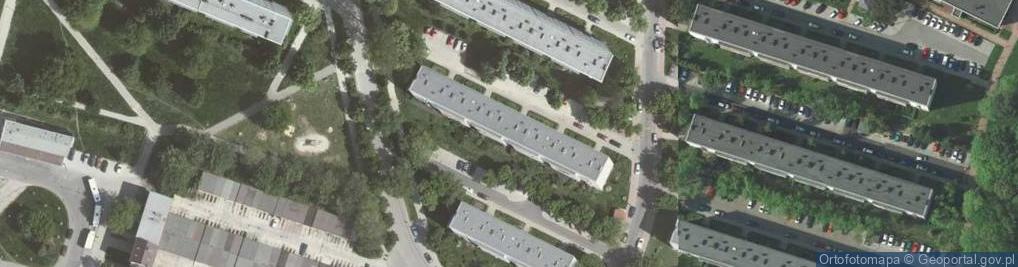 Zdjęcie satelitarne Osiedle Złotego Wieku os.