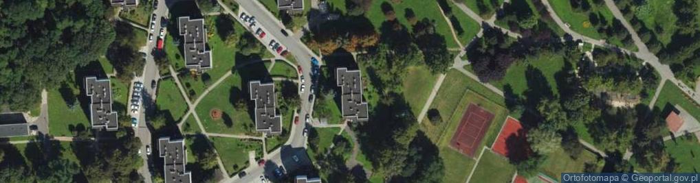 Zdjęcie satelitarne Osiedle Złotego Wieku os.