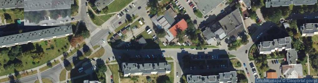 Zdjęcie satelitarne Osiedle Mistrzejowice Nowe os.