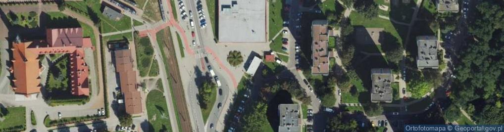Zdjęcie satelitarne Osiedle Piastów os.