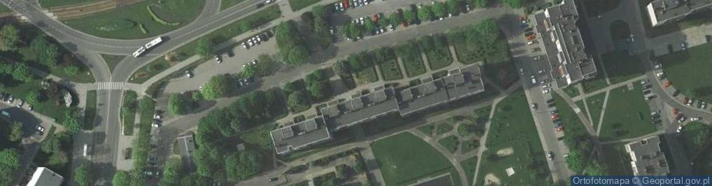 Zdjęcie satelitarne Osiedle Kombatantów os.