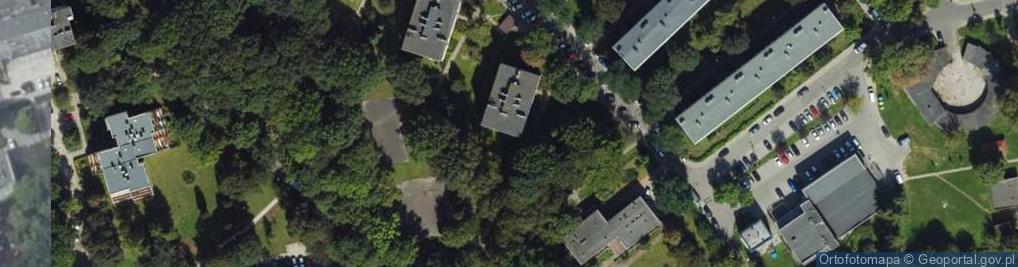 Zdjęcie satelitarne Osiedle Jagiellońskie os.