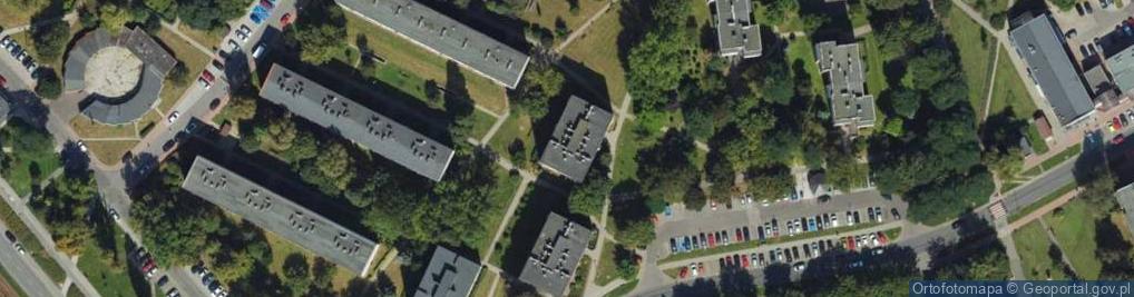 Zdjęcie satelitarne Osiedle Kazimierzowskie os.