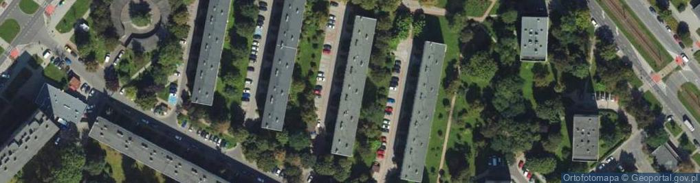 Zdjęcie satelitarne Osiedle Albertyńskie os.