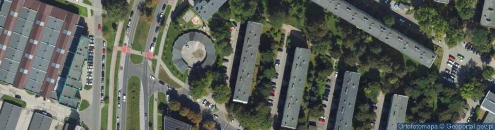 Zdjęcie satelitarne Osiedle Albertyńskie os.
