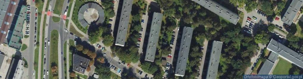 Zdjęcie satelitarne Osiedle Albertyńskie os.