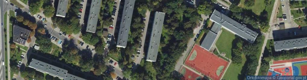 Zdjęcie satelitarne Osiedle Albertyńskie os.