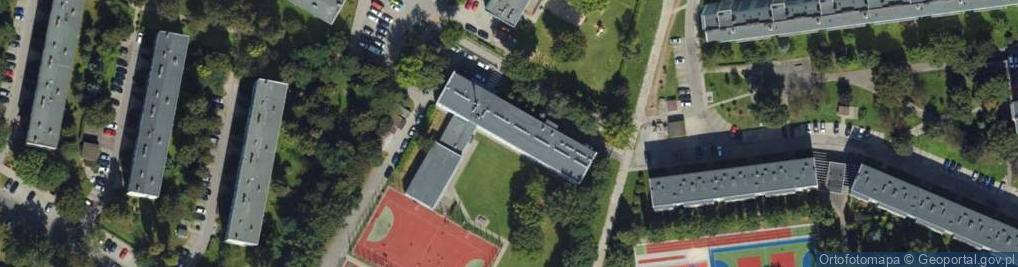 Zdjęcie satelitarne Osiedle Albertyńskie os.