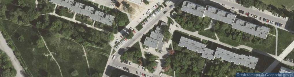 Zdjęcie satelitarne Osiedle 2 Pułku Lotniczego os.