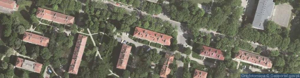Zdjęcie satelitarne Osiedle Willowe os.