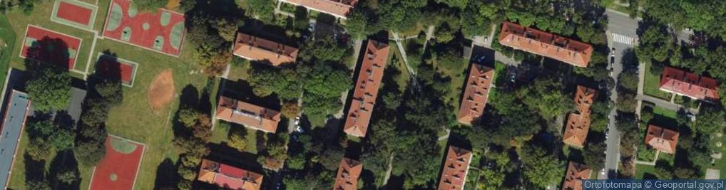 Zdjęcie satelitarne Osiedle Willowe os.