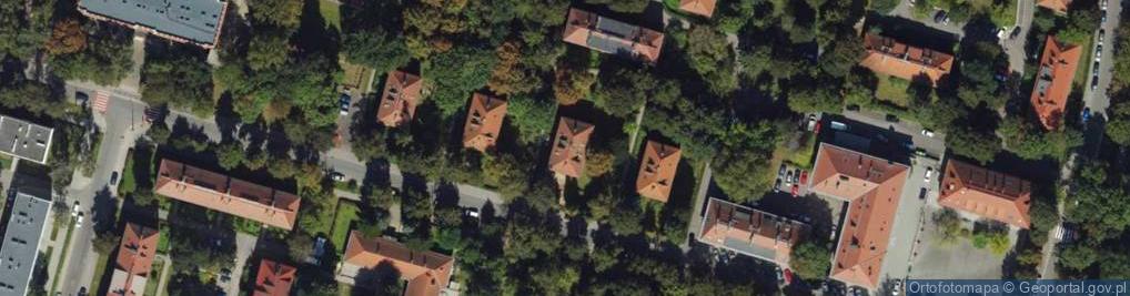 Zdjęcie satelitarne Osiedle Willowe os.