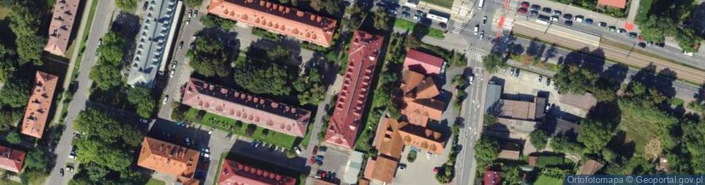 Zdjęcie satelitarne Osiedle Młodości os.