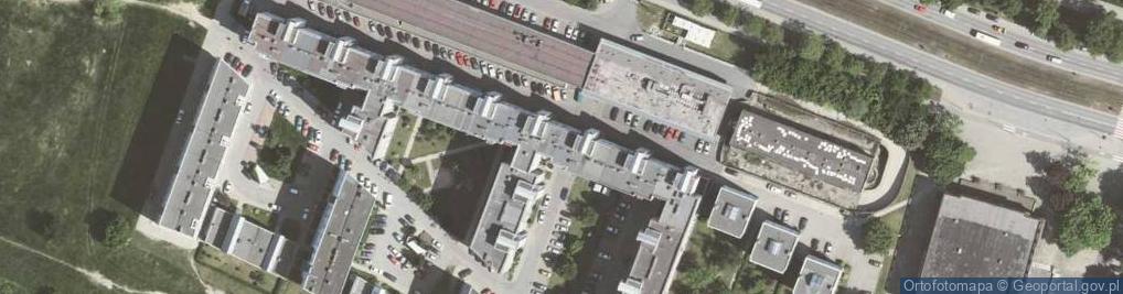 Zdjęcie satelitarne Osiedle Centrum E os.