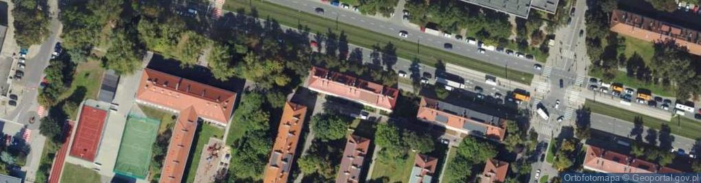 Zdjęcie satelitarne Osiedle na Skarpie os.