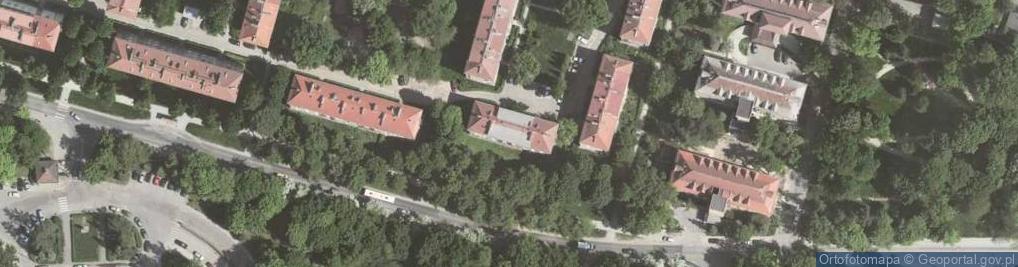 Zdjęcie satelitarne Osiedle na Skarpie os.