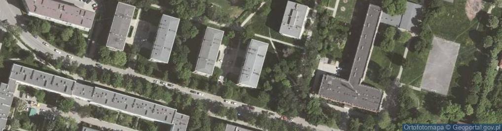 Zdjęcie satelitarne Osiedle Hutnicze os.