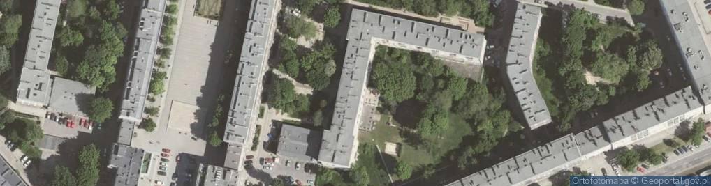 Zdjęcie satelitarne Osiedle Centrum B os.