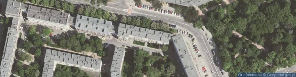 Zdjęcie satelitarne Osiedle Centrum B os.