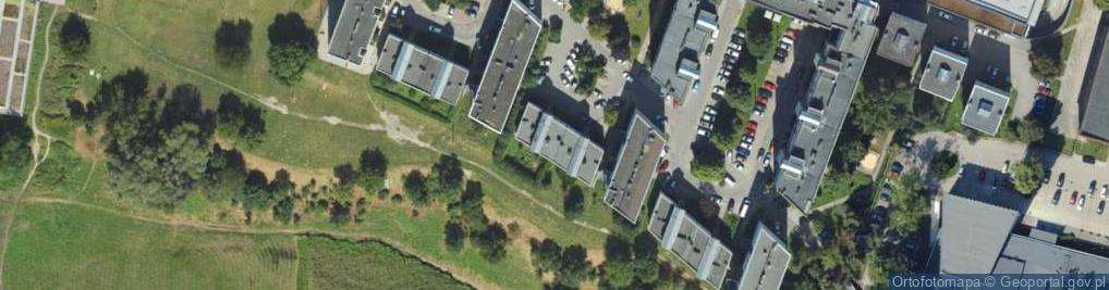 Zdjęcie satelitarne Osiedle Centrum E os.