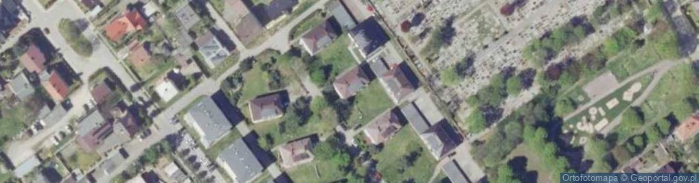 Zdjęcie satelitarne Osiedle Powstańców Śląskich os.