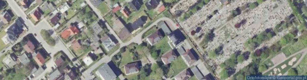 Zdjęcie satelitarne Osiedle Powstańców Śląskich os.