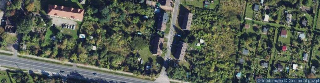Zdjęcie satelitarne Osiedle Kolejowe os.