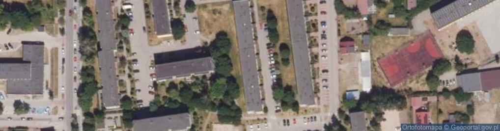 Zdjęcie satelitarne Osiedlowa ul.