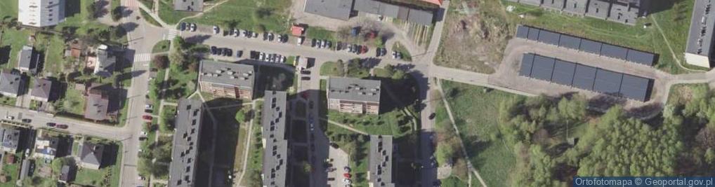 Zdjęcie satelitarne Osiedle Kościuszki Tadeusza, gen. os.