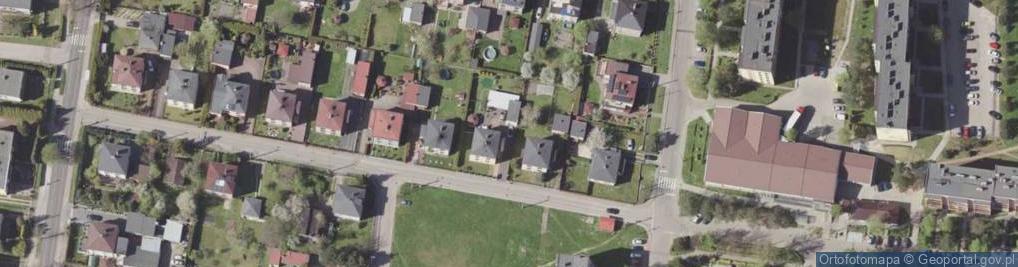 Zdjęcie satelitarne Osiedle Kościuszki Tadeusza, gen. os.