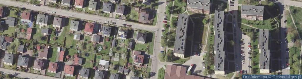 Zdjęcie satelitarne Osiedle Kościuszki Tadeusza, gen. os.