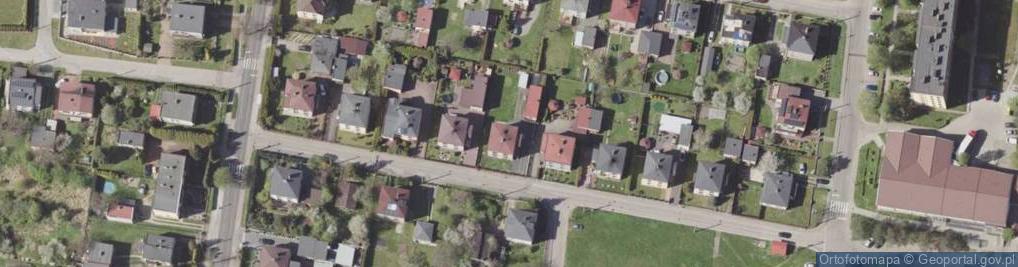 Zdjęcie satelitarne Osiedle Kościuszki Tadeusza, gen. os.