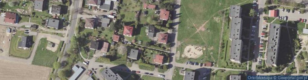 Zdjęcie satelitarne Osiedle Kościuszki Tadeusza, gen. os.
