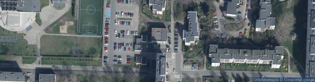 Zdjęcie satelitarne Oś Kartuska os.