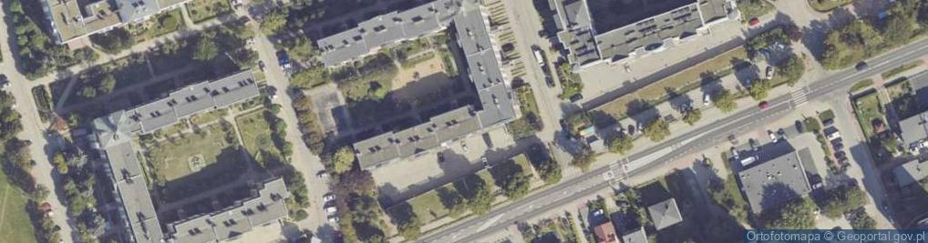 Zdjęcie satelitarne Osiedle Wieniawa os.