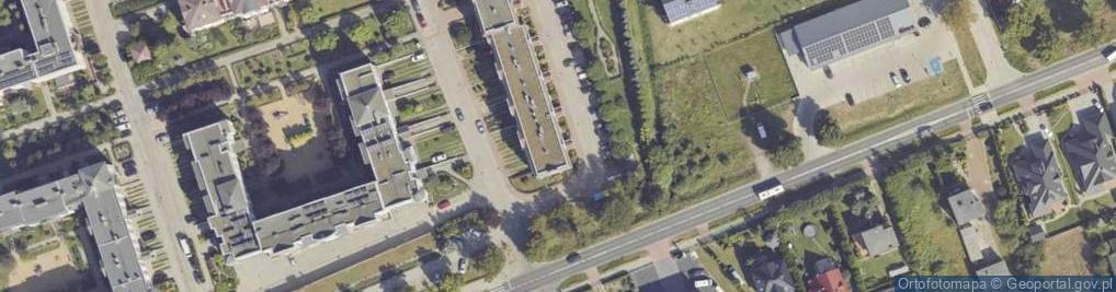 Zdjęcie satelitarne Osiedle Wieniawa os.