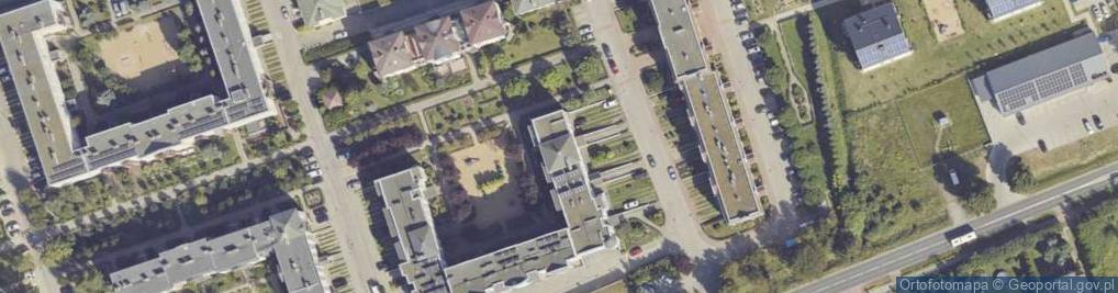 Zdjęcie satelitarne Osiedle Wieniawa os.