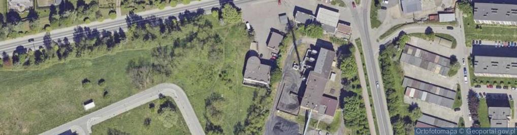 Zdjęcie satelitarne Oświęcimska ul.
