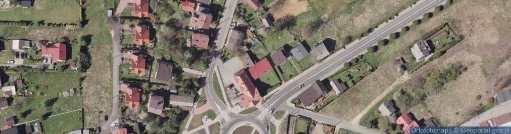 Zdjęcie satelitarne Oświęcimska ul.
