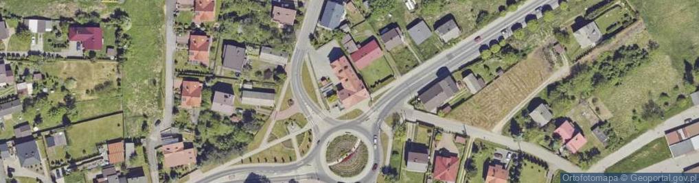 Zdjęcie satelitarne Oświęcimska ul.