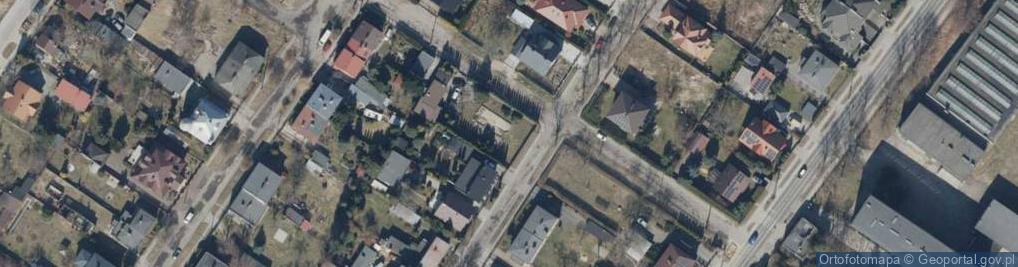 Zdjęcie satelitarne Oskardowa ul.