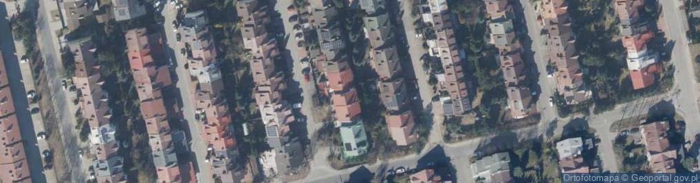 Zdjęcie satelitarne Oszczepowa ul.