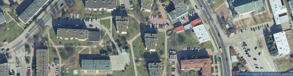 Zdjęcie satelitarne Osiedle Unitów Podlaskich os.