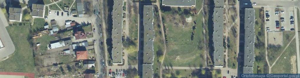 Zdjęcie satelitarne Osiedle Unitów Podlaskich os.