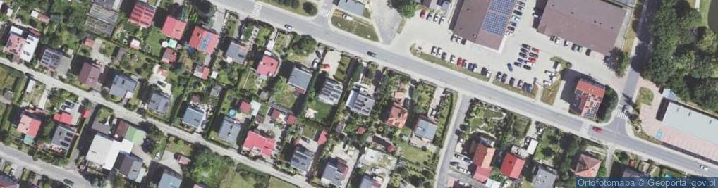 Zdjęcie satelitarne Oświęcimska ul.