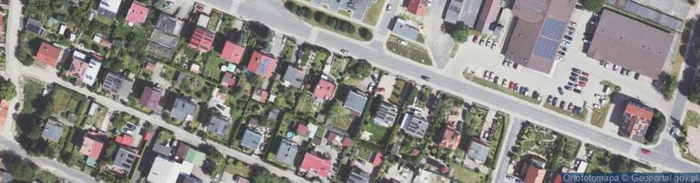 Zdjęcie satelitarne Oświęcimska ul.